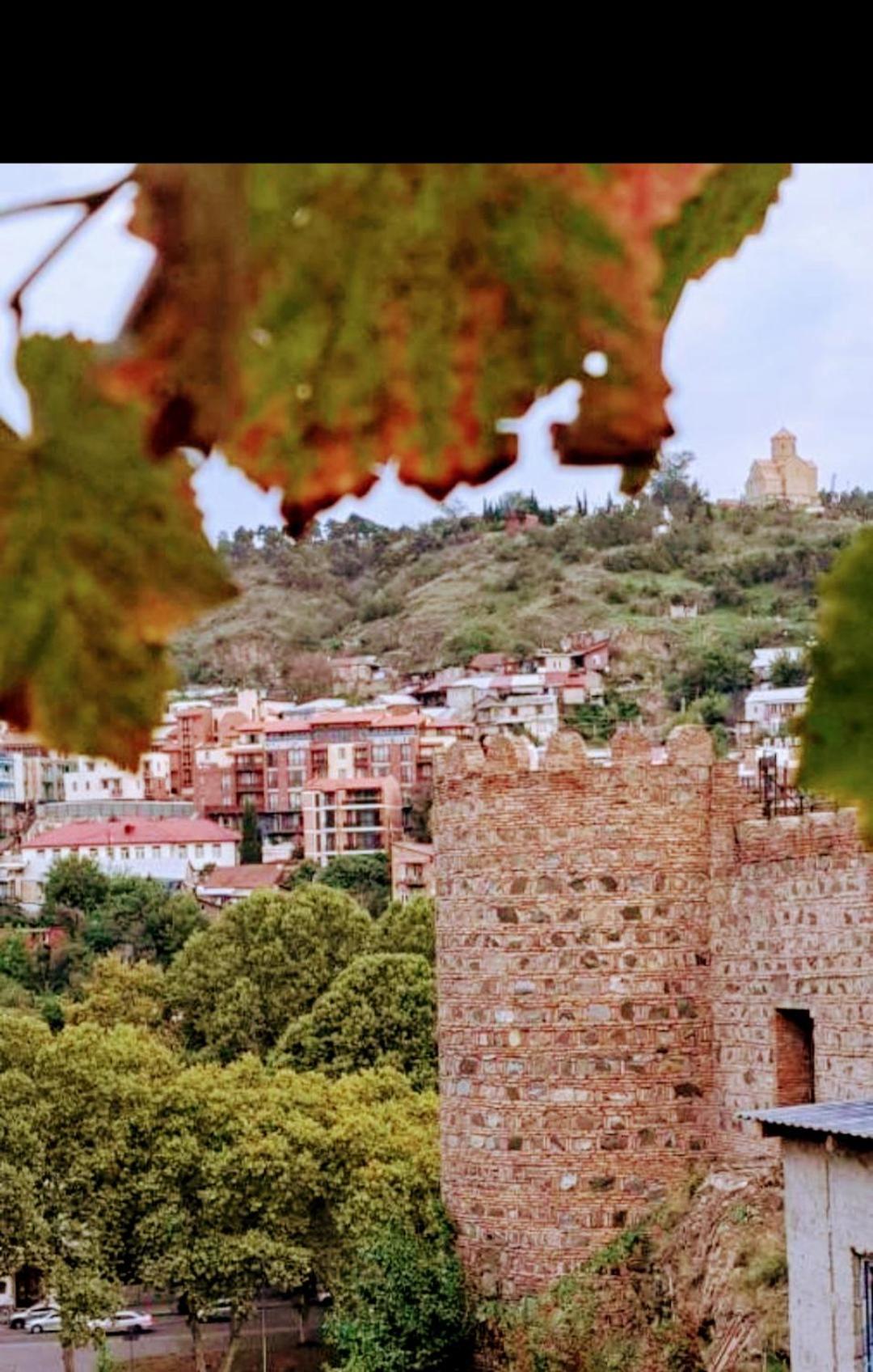 Apartment With A Nice Terrace In Old City Center Tbilisi ภายนอก รูปภาพ